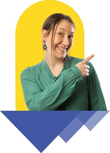 Emilie Rey, fondatrice d'Arthis Web, souriante.