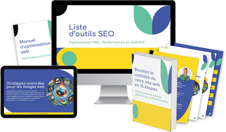 Pack SEO Express avec un guide pratique, une boîte à outils complète et des stratégies avancées pour booster votre référencement.